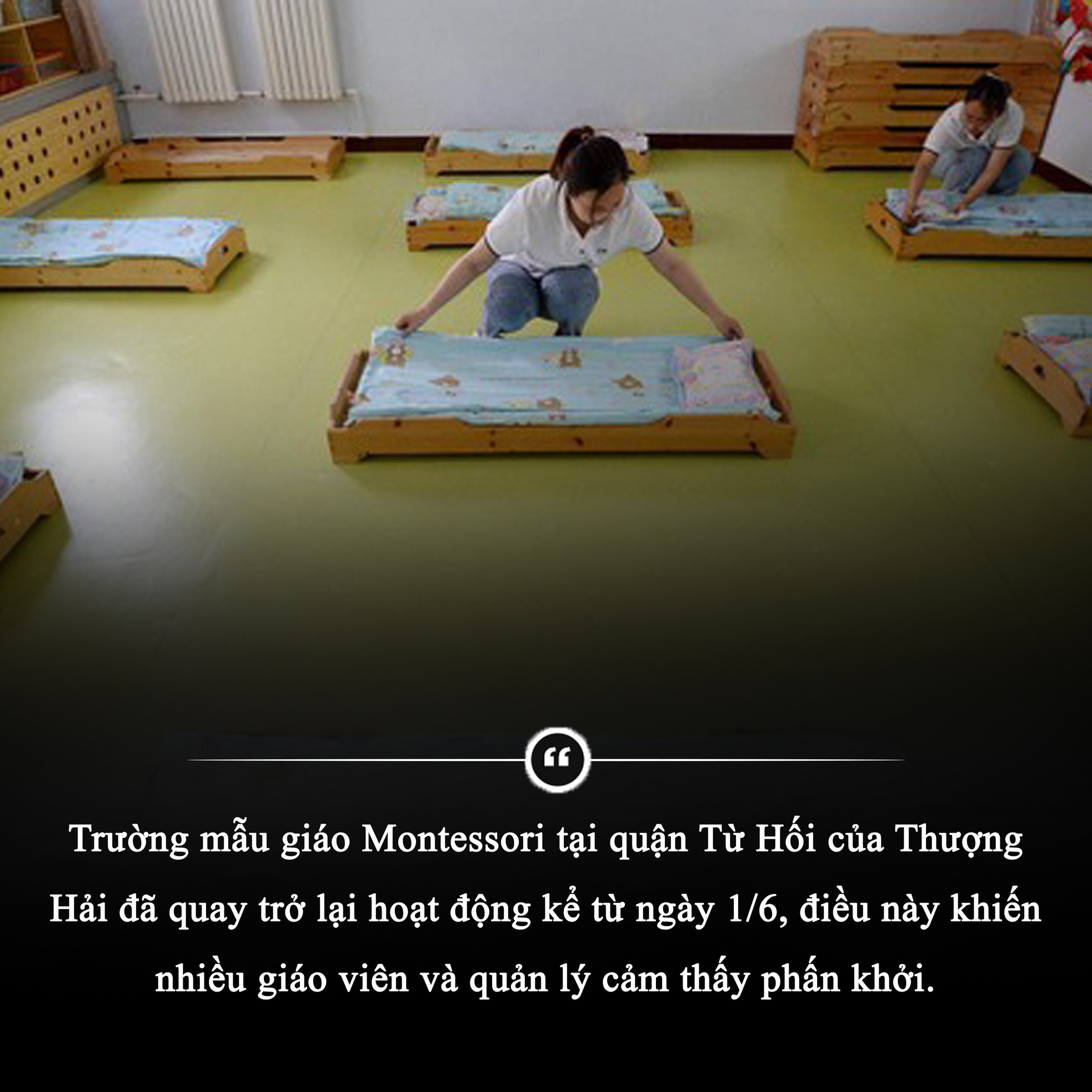 Trường mẫu giáo Trung Quốc ‘quay cuồng’ với trạng thái bình thường mới ảnh 4