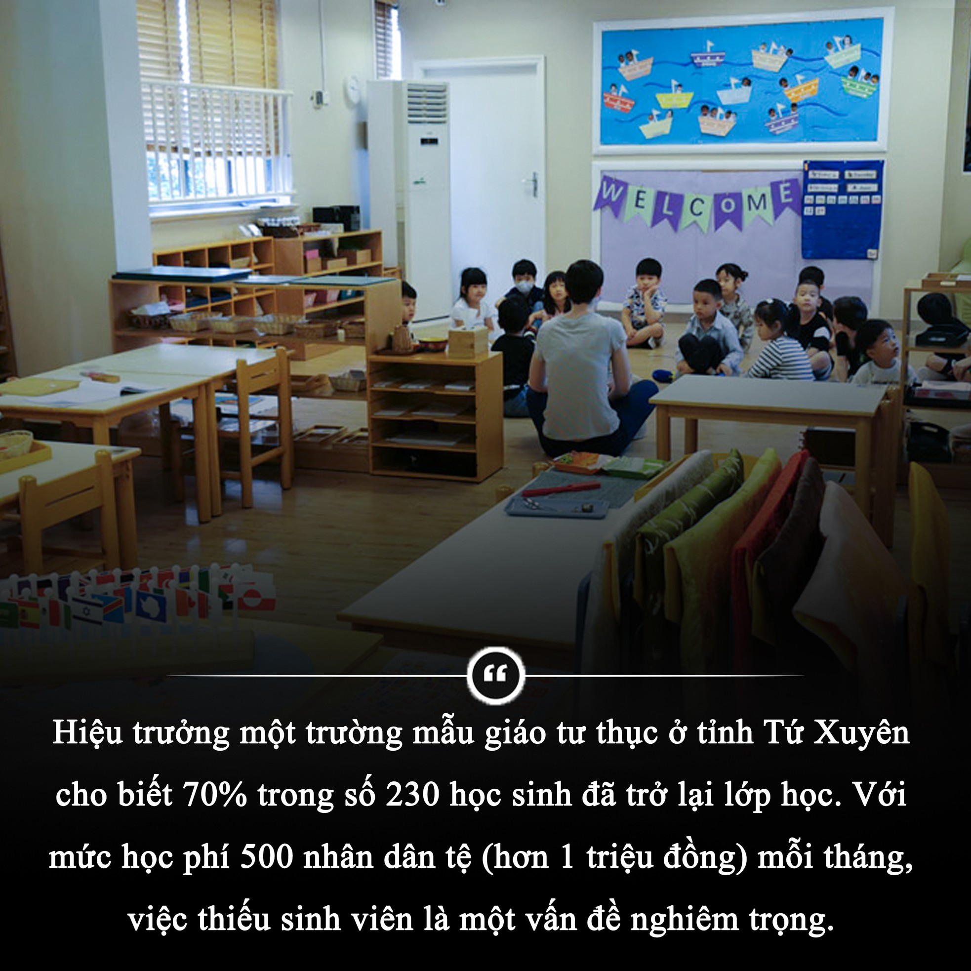 Trường mẫu giáo Trung Quốc ‘quay cuồng’ với trạng thái bình thường mới ảnh 5