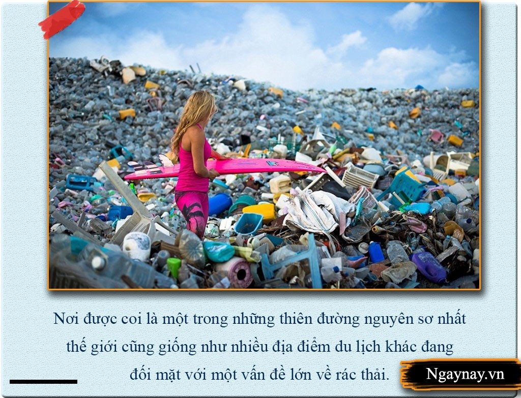 Lên núi, xuống biển đều đụng... rác ảnh 3