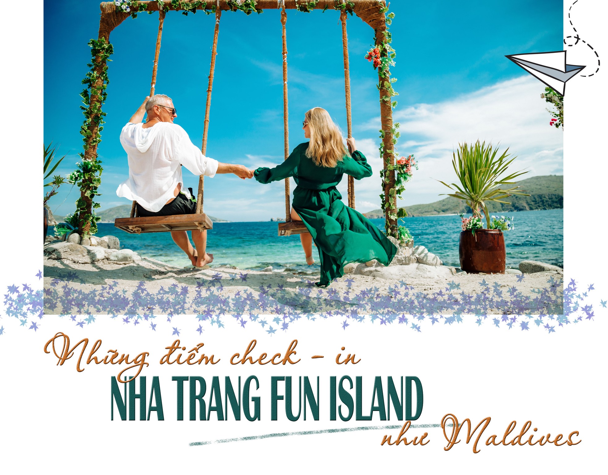 Những điểm check - in như Maldives tại Nha Trang Fun Island ảnh 1