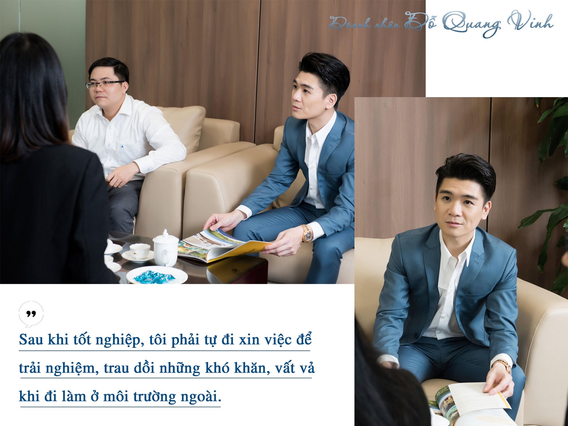 Doanh nhân Đỗ Quang Vinh: Tôi sẽ gắng để mặc vừa 'chiếc áo' của Bầu Hiển ảnh 7