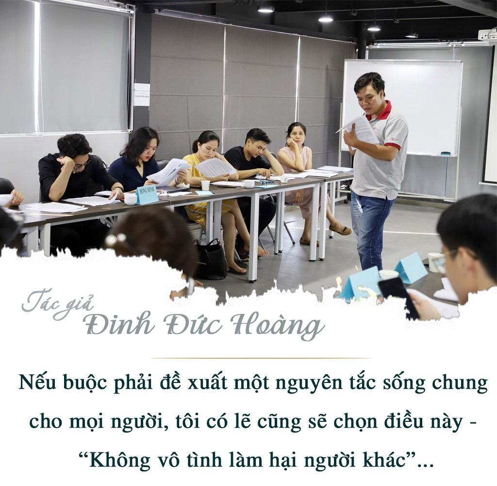 Tác giả Đinh Đức Hoàng: Yêu nước là yêu từng con người trong cộng đồng mình đang sống ảnh 5