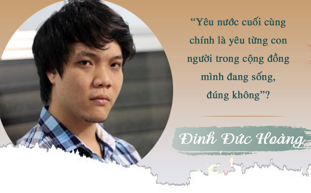 Tác giả Đinh Đức Hoàng: Yêu nước là yêu từng con người trong cộng đồng mình đang sống ảnh 6