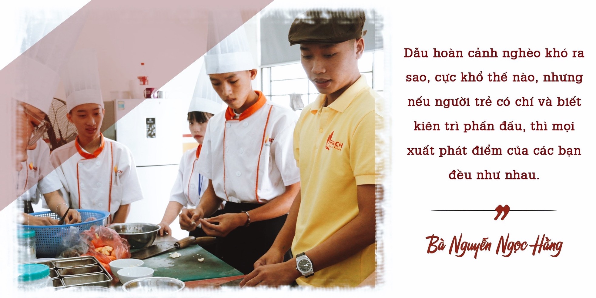 Đói nghèo không thể quyết định được tương lai ảnh 9