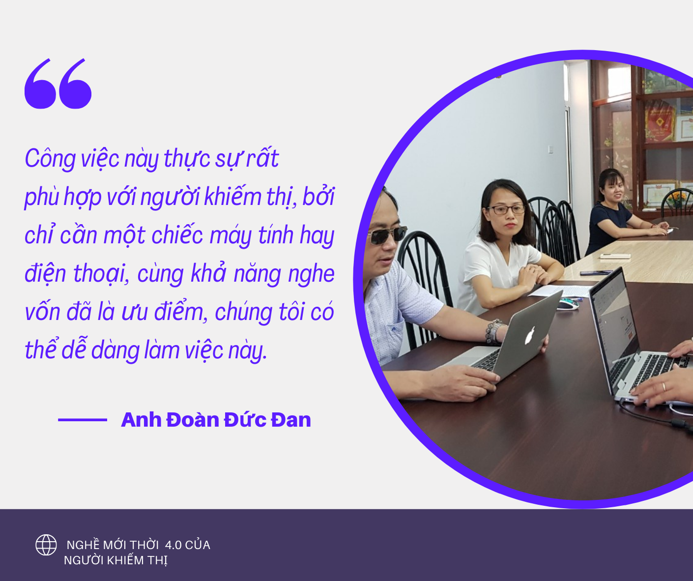 Dán nhãn dữ liệu - nghề mới thời 4.0 của người khiếm thị ảnh 3