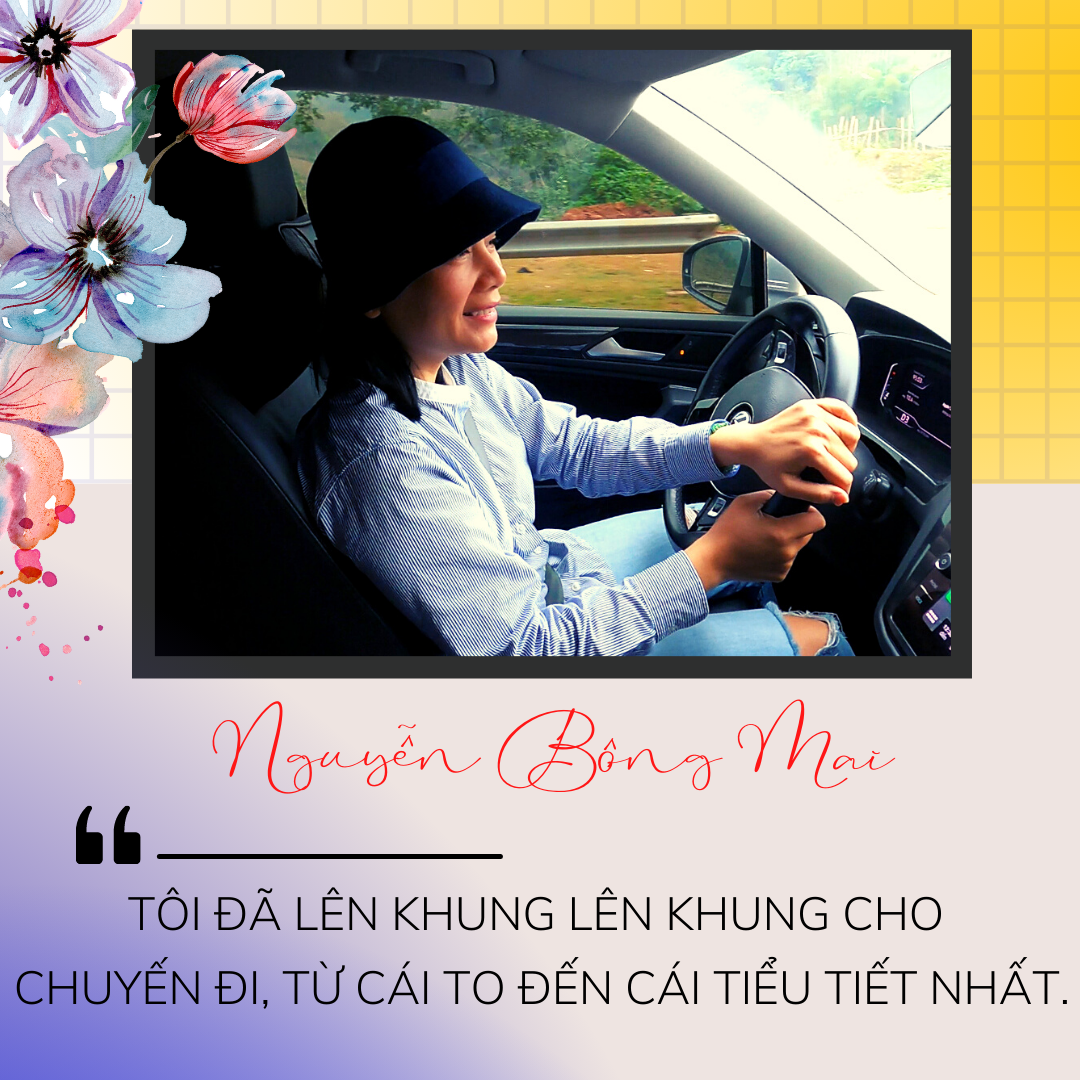 Nhà báo Nguyễn Bông Mai: ‘Hạnh phúc là dám sống một cuộc đời rực rỡ’ ảnh 1