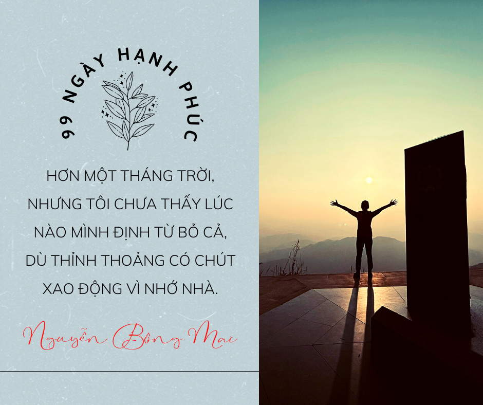 Nhà báo Nguyễn Bông Mai: ‘Hạnh phúc là dám sống một cuộc đời rực rỡ’ ảnh 3