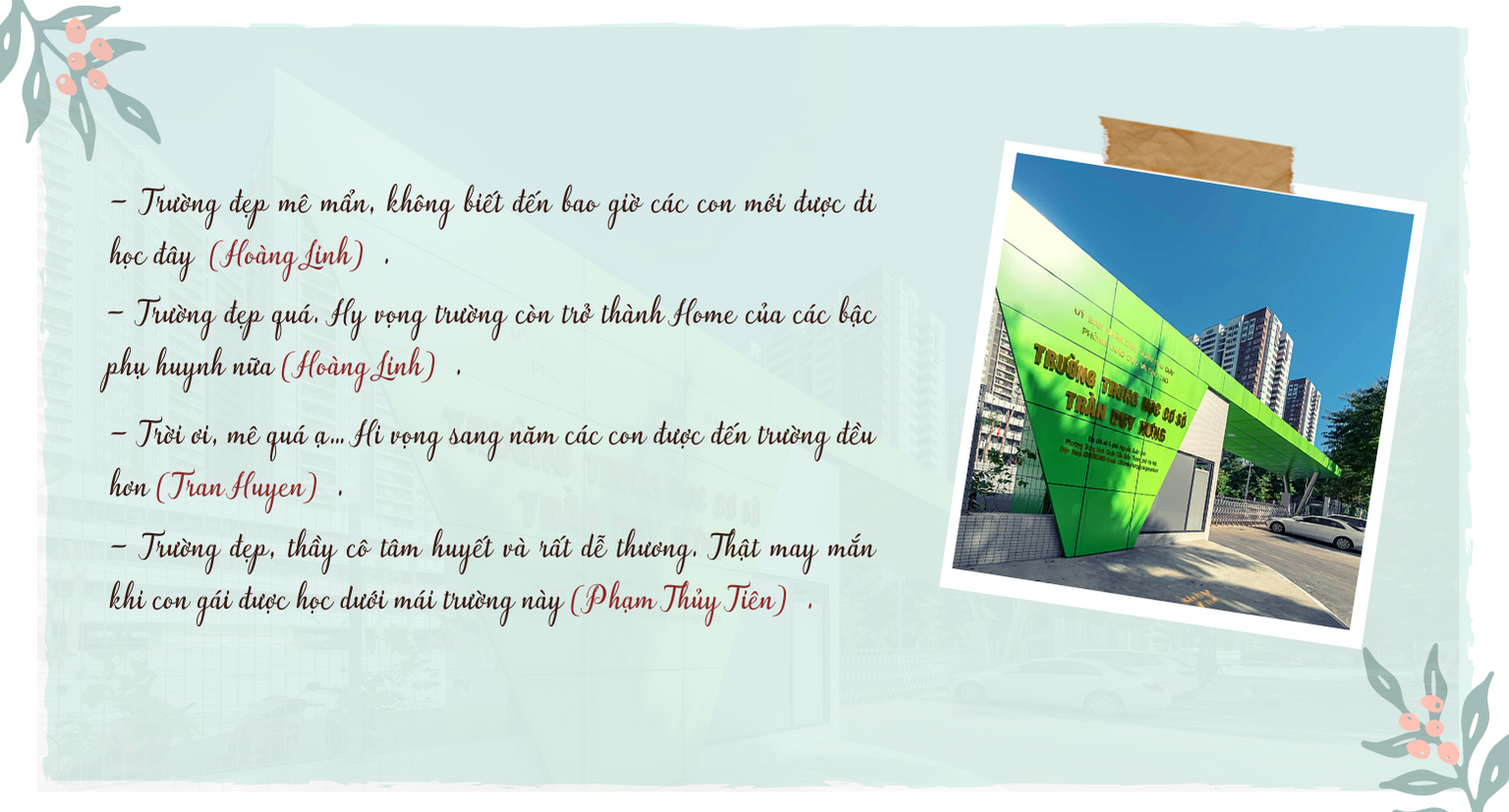 Chuyện về một ngôi trường sinh ra trong mùa dịch mà đẹp đến lạ thường! ảnh 8