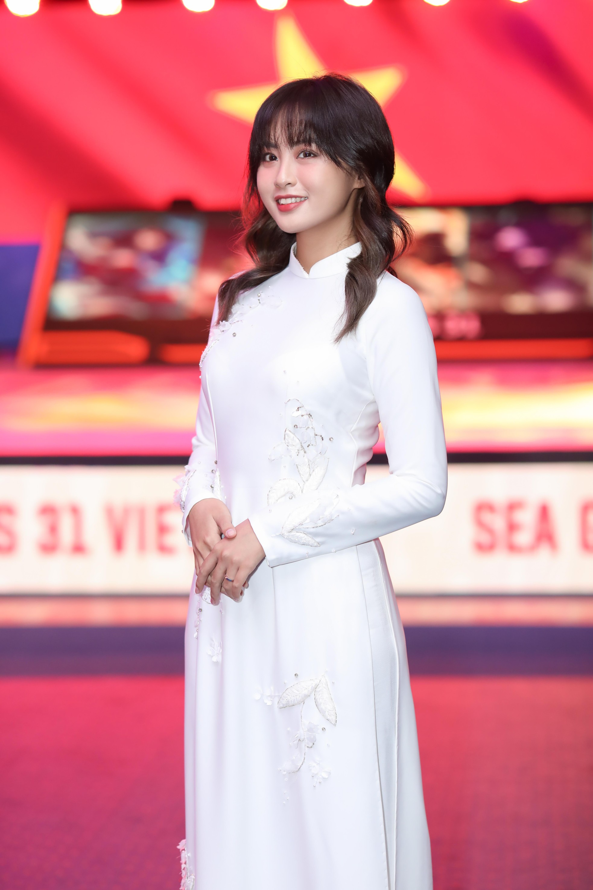 Áo dài Việt Nam ghi dấu trên đấu trường SEA Games 31 ảnh 4