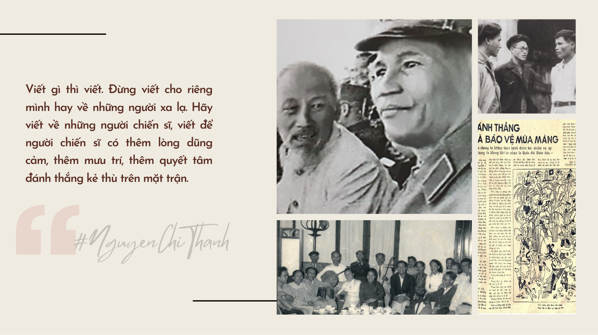 Đại tướng Nguyễn Chí Thanh - 'Ông tướng' yêu báo chí và văn nghệ ảnh 7