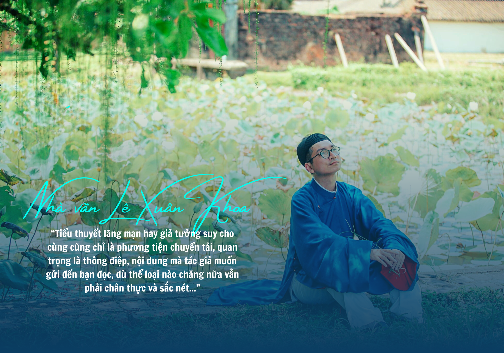 Nhà văn Lê Xuân Khoa: Ngòi bút vang tiếng nhạc ảnh 3