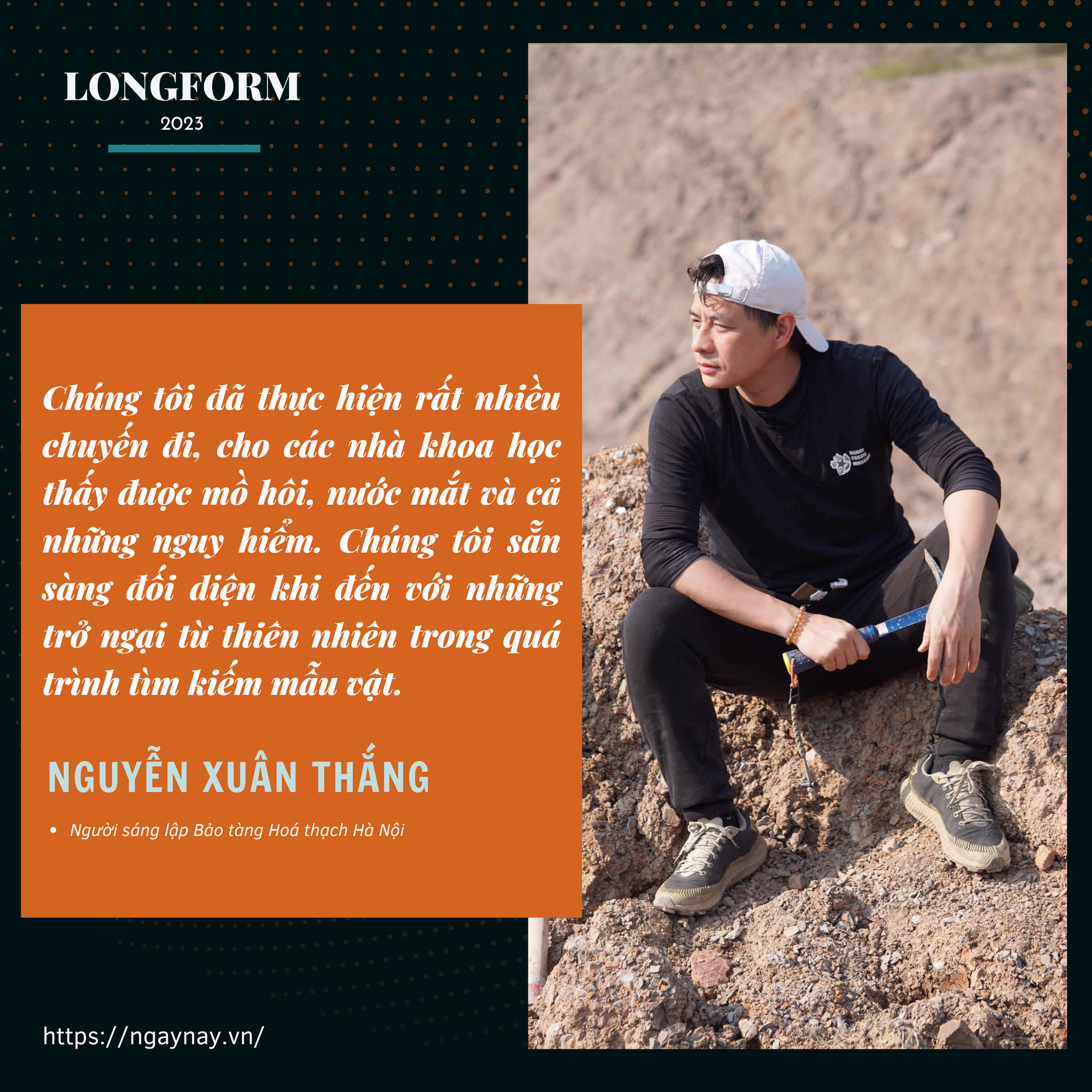 Giám đốc Bảo tàng Hóa thạch Hà Nội: 'Hóa thạch với tôi là tình yêu' ảnh 10