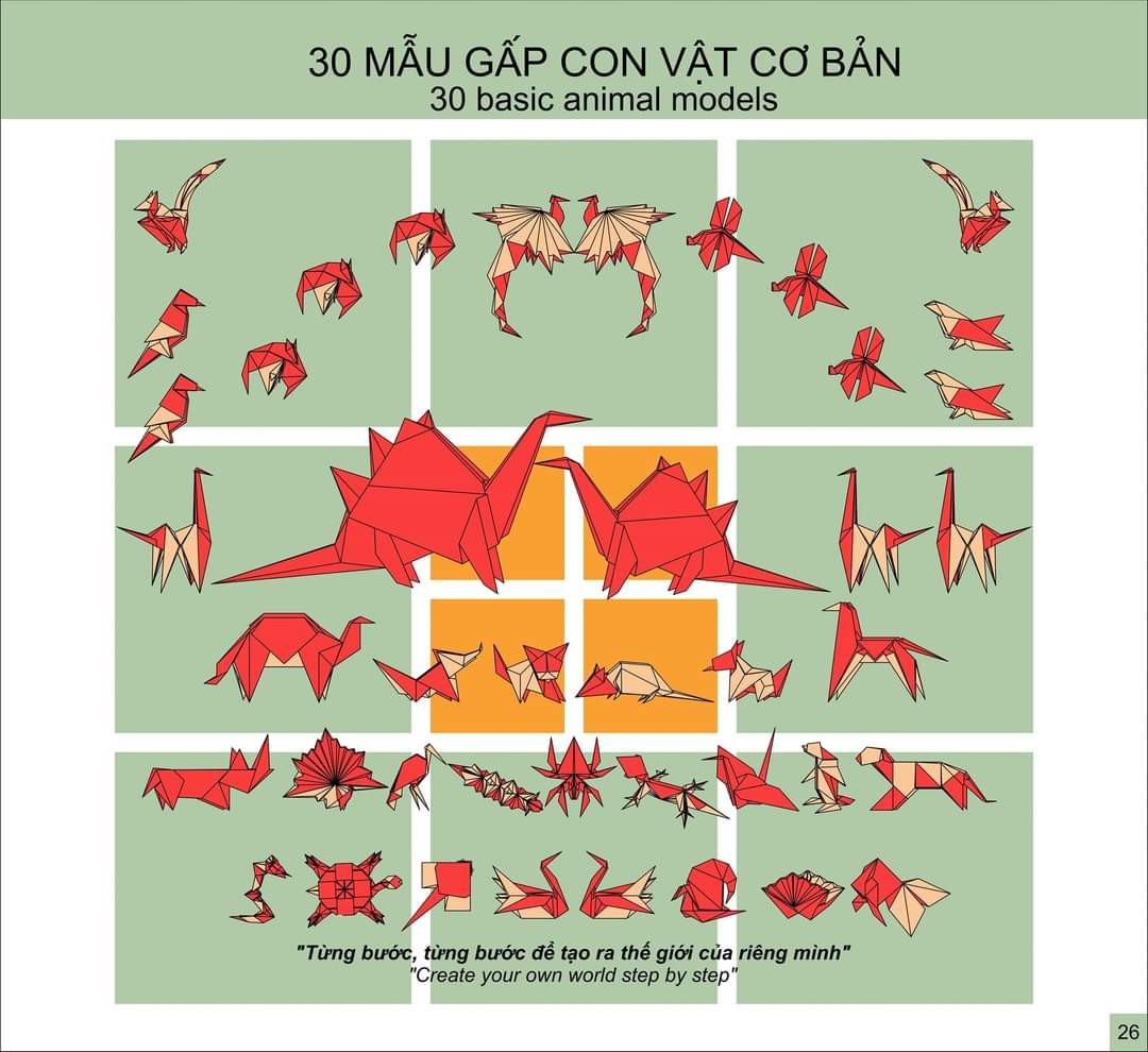 Nghệ thuật Gấp giấy Việt Nam ảnh 12