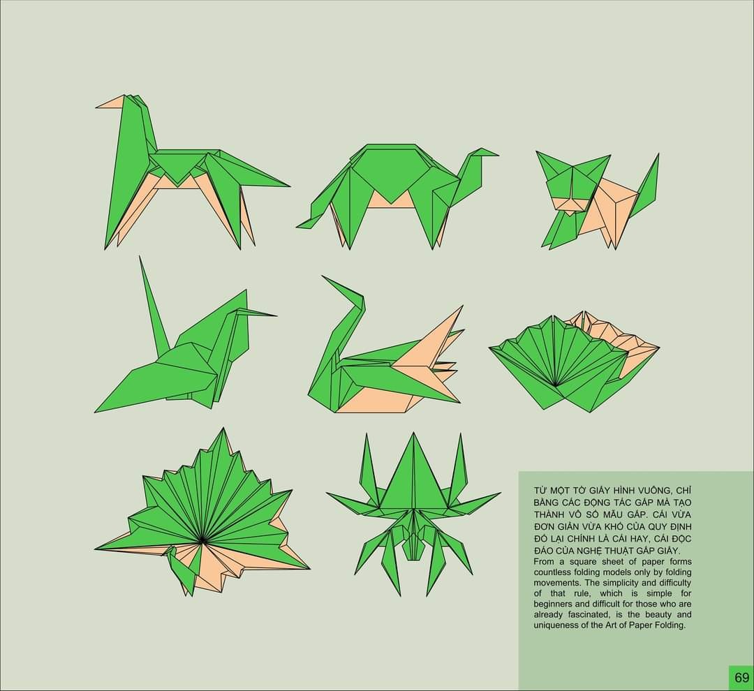 Nghệ thuật Gấp giấy Việt Nam ảnh 4