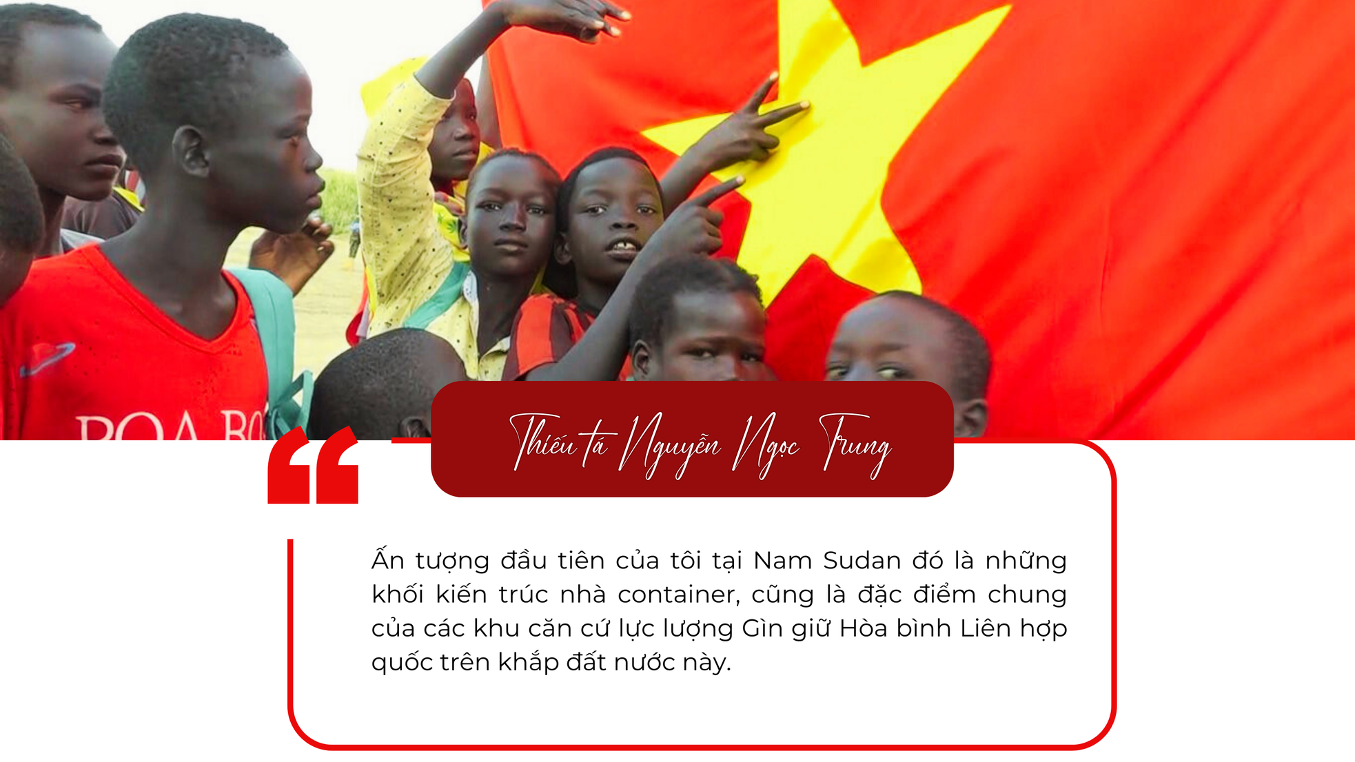 “Đi châu Phi để thấy Việt Nam rất được yêu quý” ảnh 3