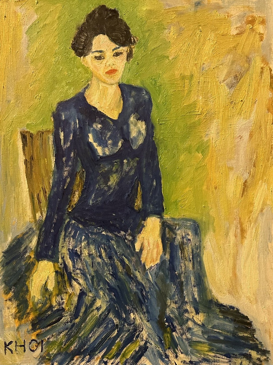 Nhà báo vẽ tranh như một họa sĩ thực thụ ảnh 6