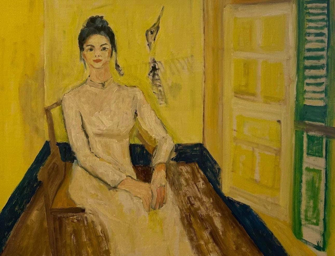 Nhà báo vẽ tranh như một họa sĩ thực thụ ảnh 17