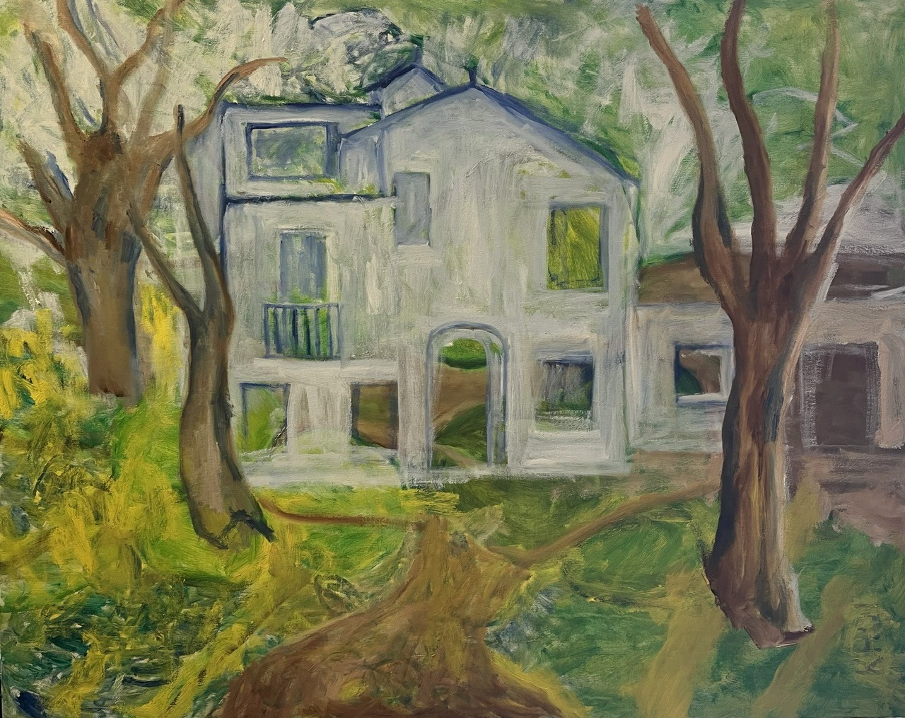 Nhà báo vẽ tranh như một họa sĩ thực thụ ảnh 16