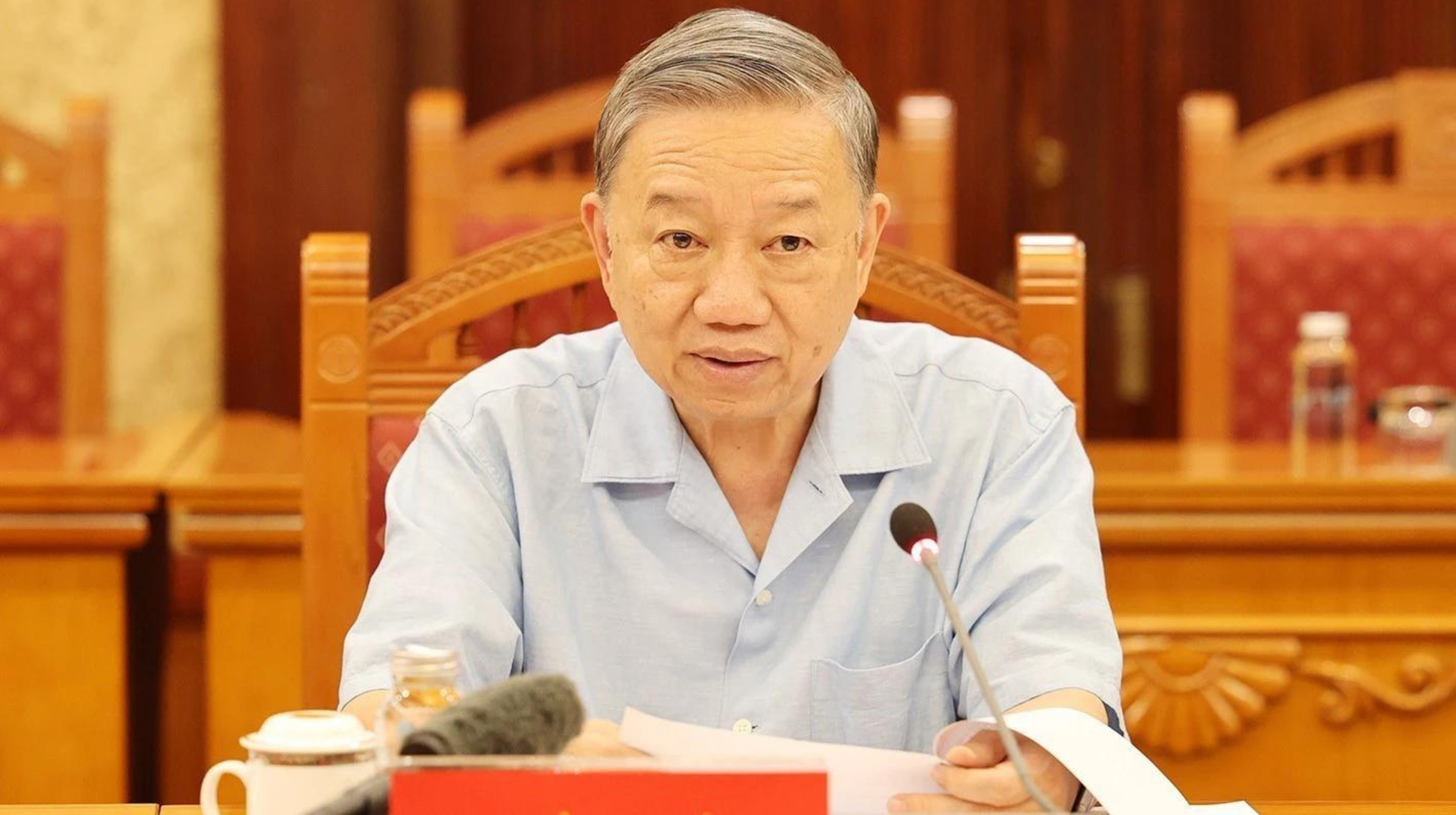 Toàn văn phát biểu của Tổng Bí thư, Chủ tịch nước Tô Lâm tại cuộc họp Tiểu ban Văn kiện Đại hội XIV ảnh 1