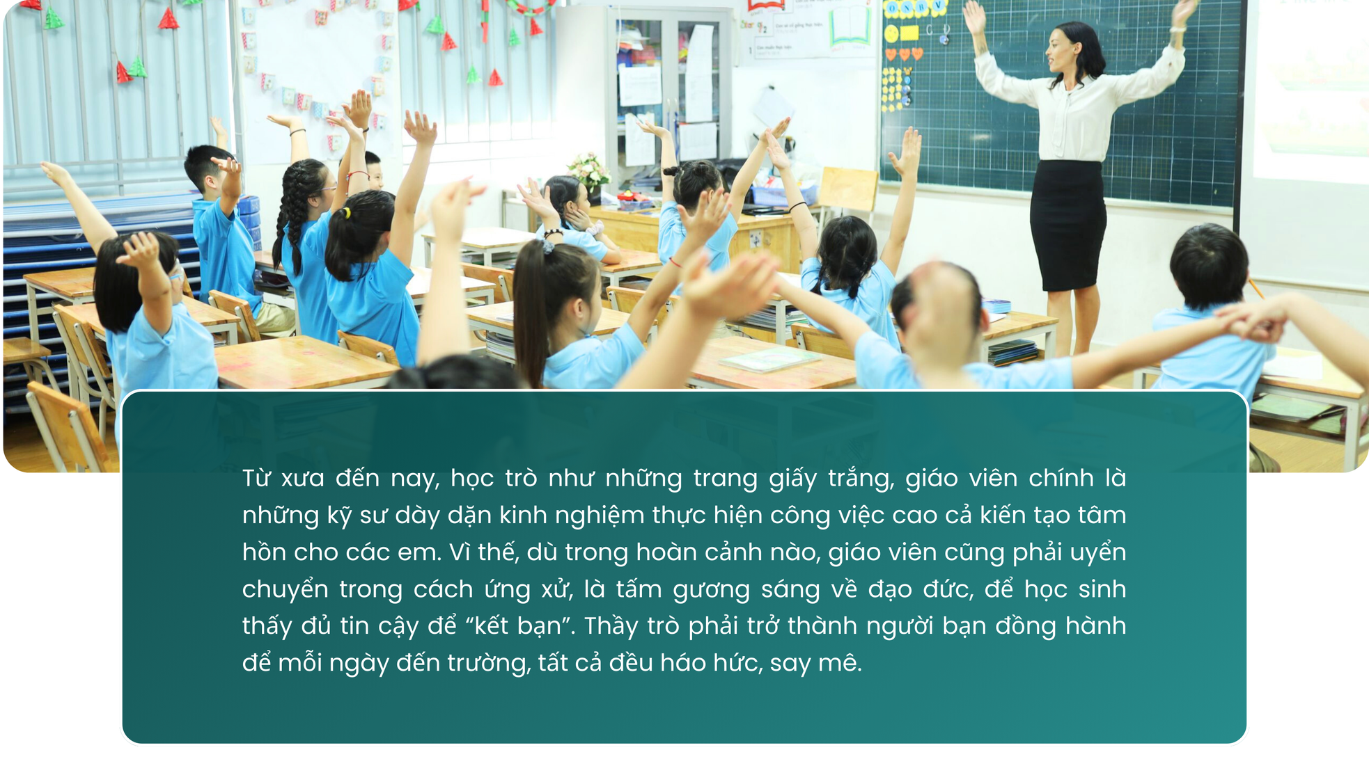 Đổi mới giáo dục bắt đầu từ nụ cười trẻ thơ - Bài 2: Reo ca hạnh phúc từ những lớp mầm ảnh 7