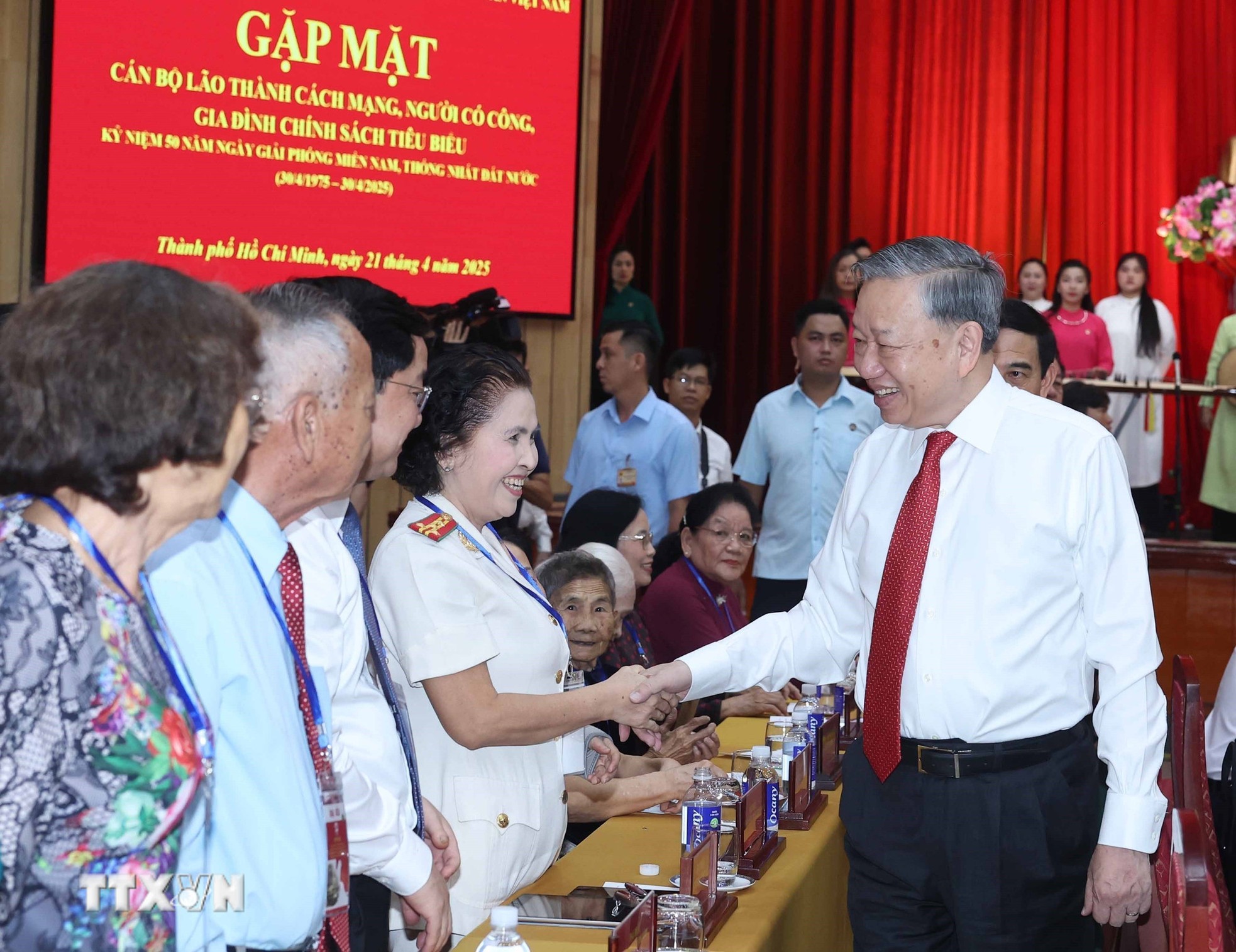 Toàn văn Phát biểu của Tổng Bí thư Tô Lâm tại buổi gặp mặt lão thành Cách mạng ảnh 1