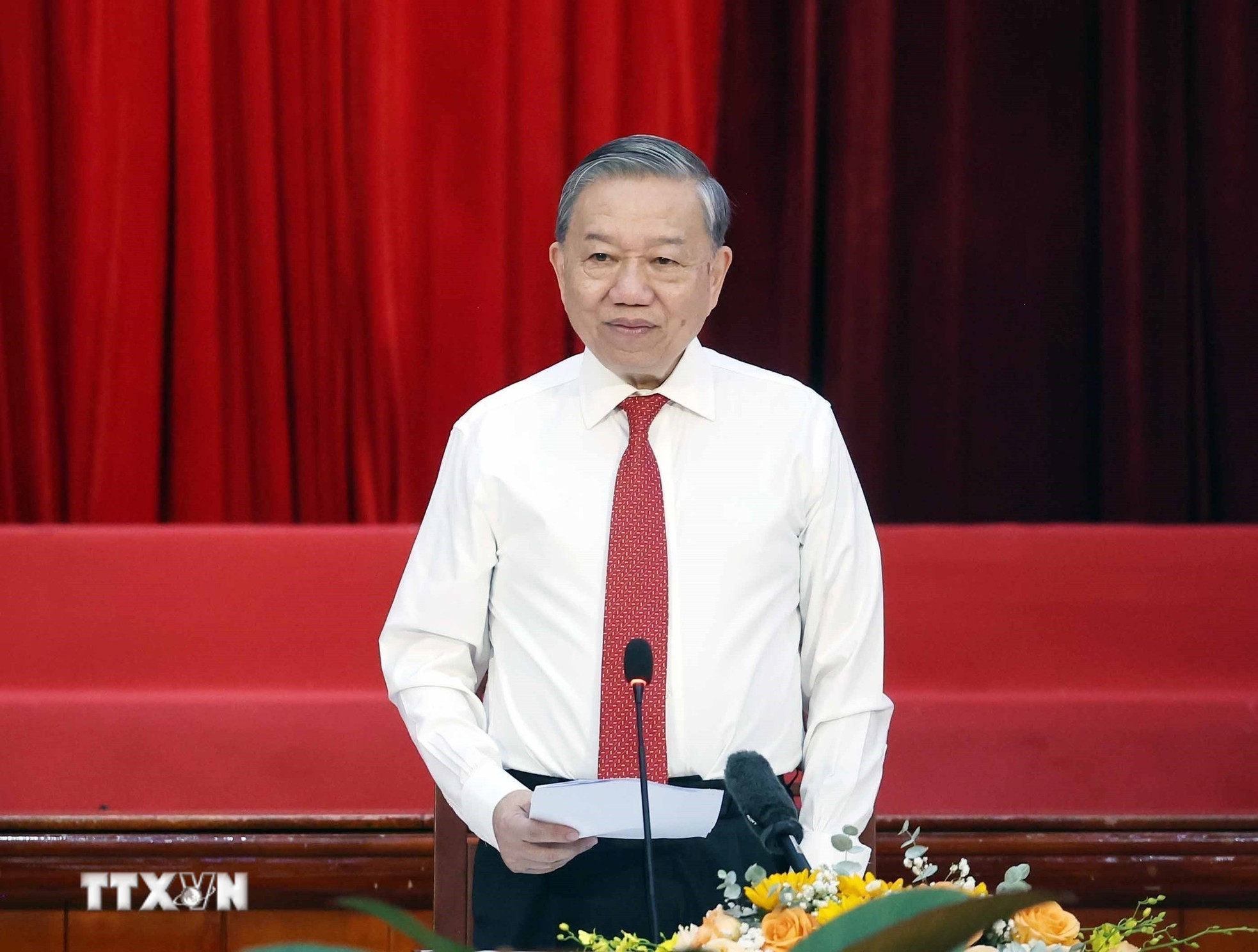 Toàn văn Phát biểu của Tổng Bí thư Tô Lâm tại buổi gặp mặt lão thành Cách mạng ảnh 2