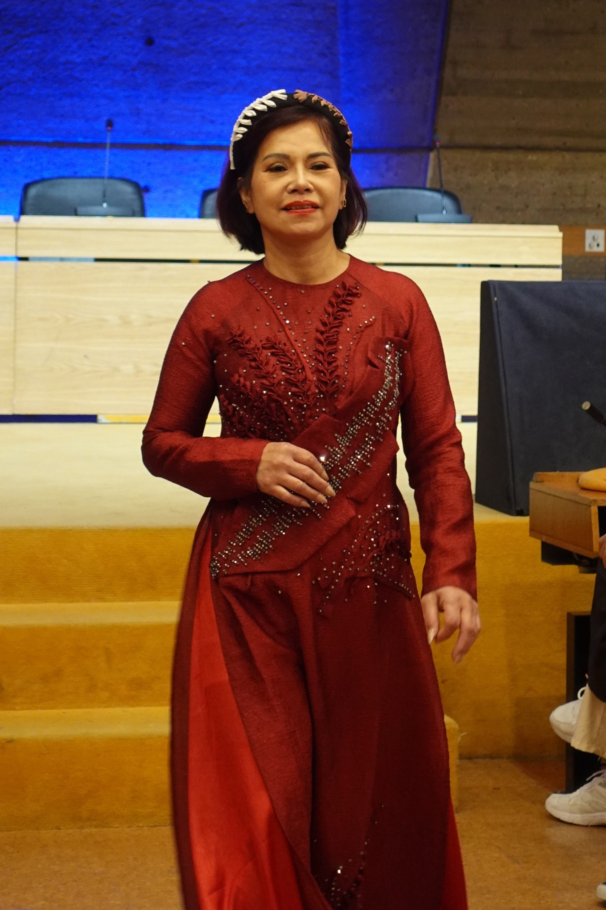 Paris, một thoáng áo dài ảnh 5