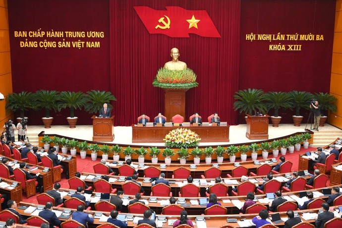 Bài phát biểu khai mạc của Tổng Bí thư Tô Lâm tại Hội nghị lần thứ 13 Ban Chấp hành Trung ương Đảng khóa XIII ảnh 1
