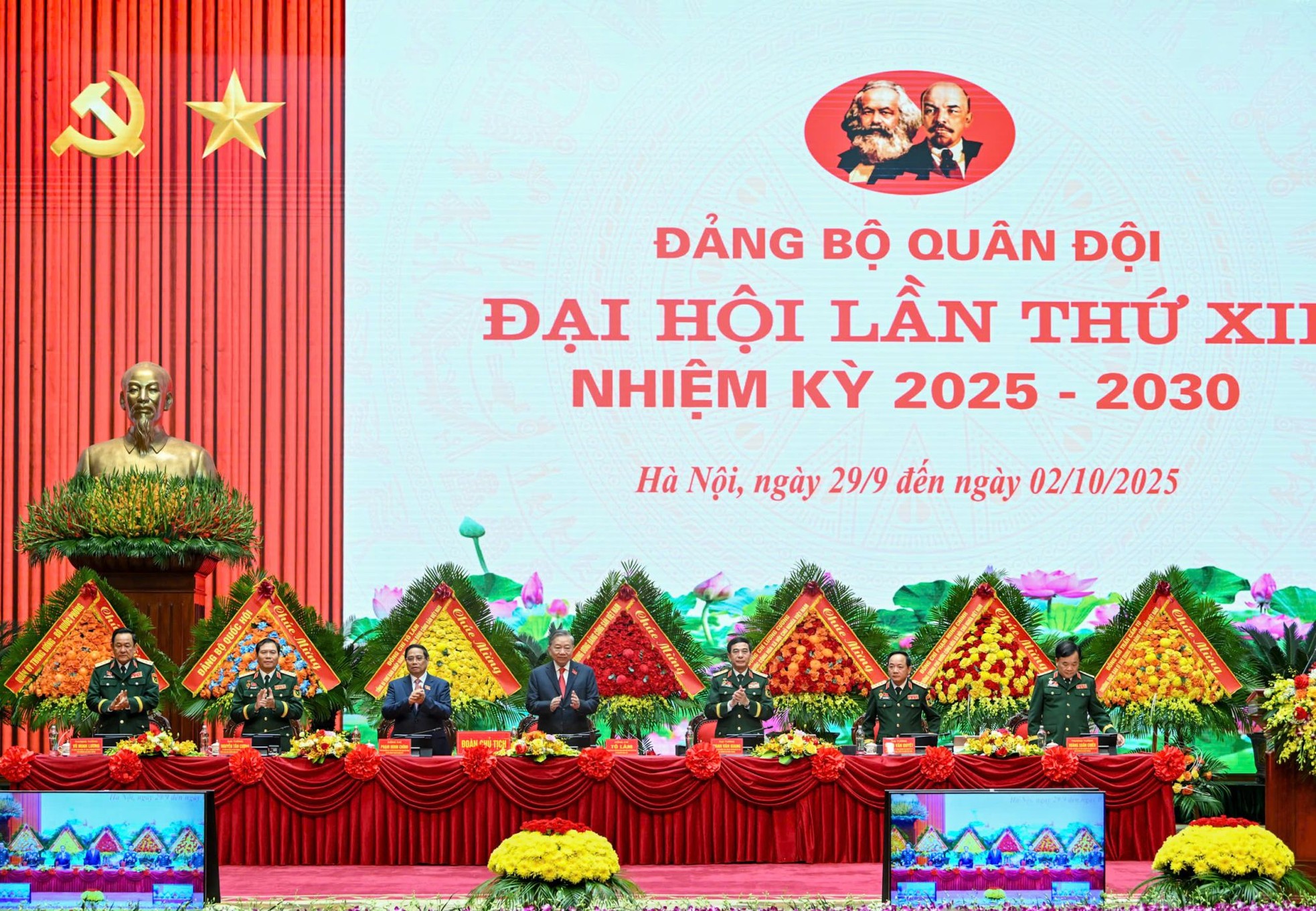 Phát biểu chỉ đạo của Tổng Bí thư Tô Lâm, Bí thư Quân ủy Trung ương tại Đại hội đại biểu Đảng bộ Quân đội lần thứ 12, nhiệm kỳ 2025-2030 ảnh 1