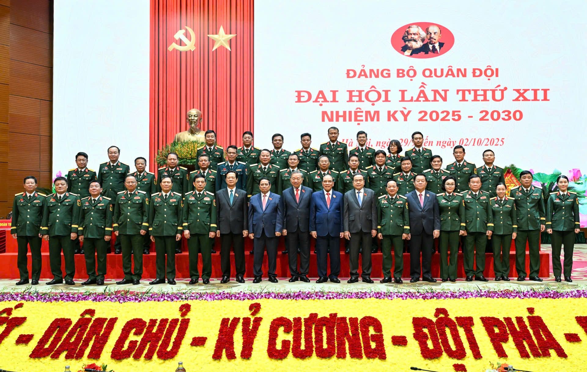 Phát biểu chỉ đạo của Tổng Bí thư Tô Lâm, Bí thư Quân ủy Trung ương tại Đại hội đại biểu Đảng bộ Quân đội lần thứ 12, nhiệm kỳ 2025-2030 ảnh 2