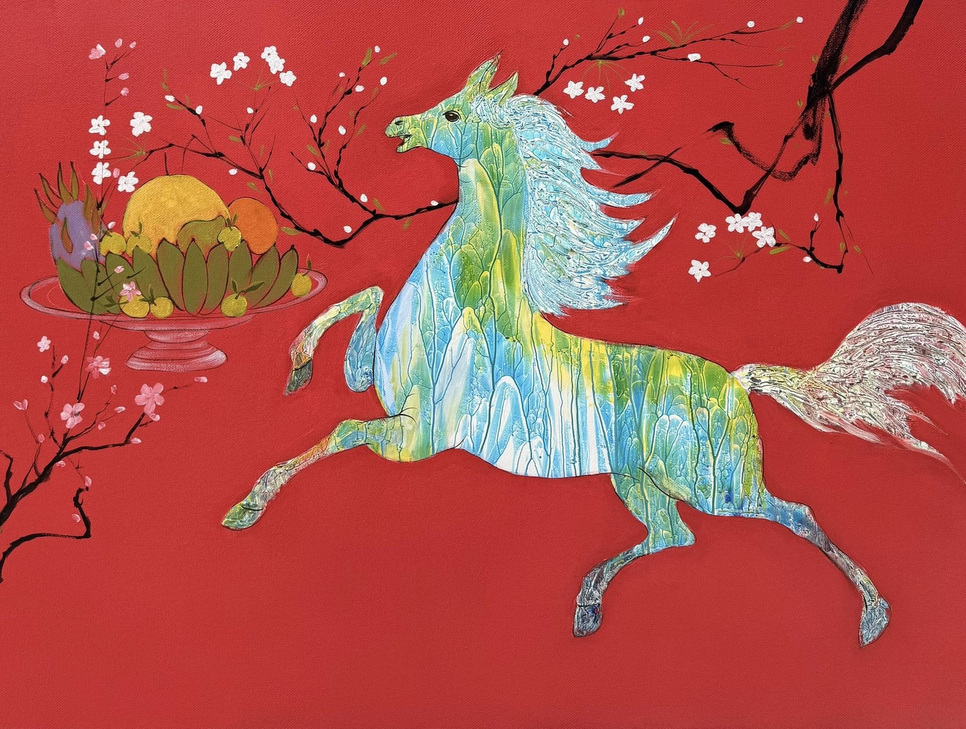 Bính Ngọ - Bay lên dưới sắc hoa đào ảnh 6