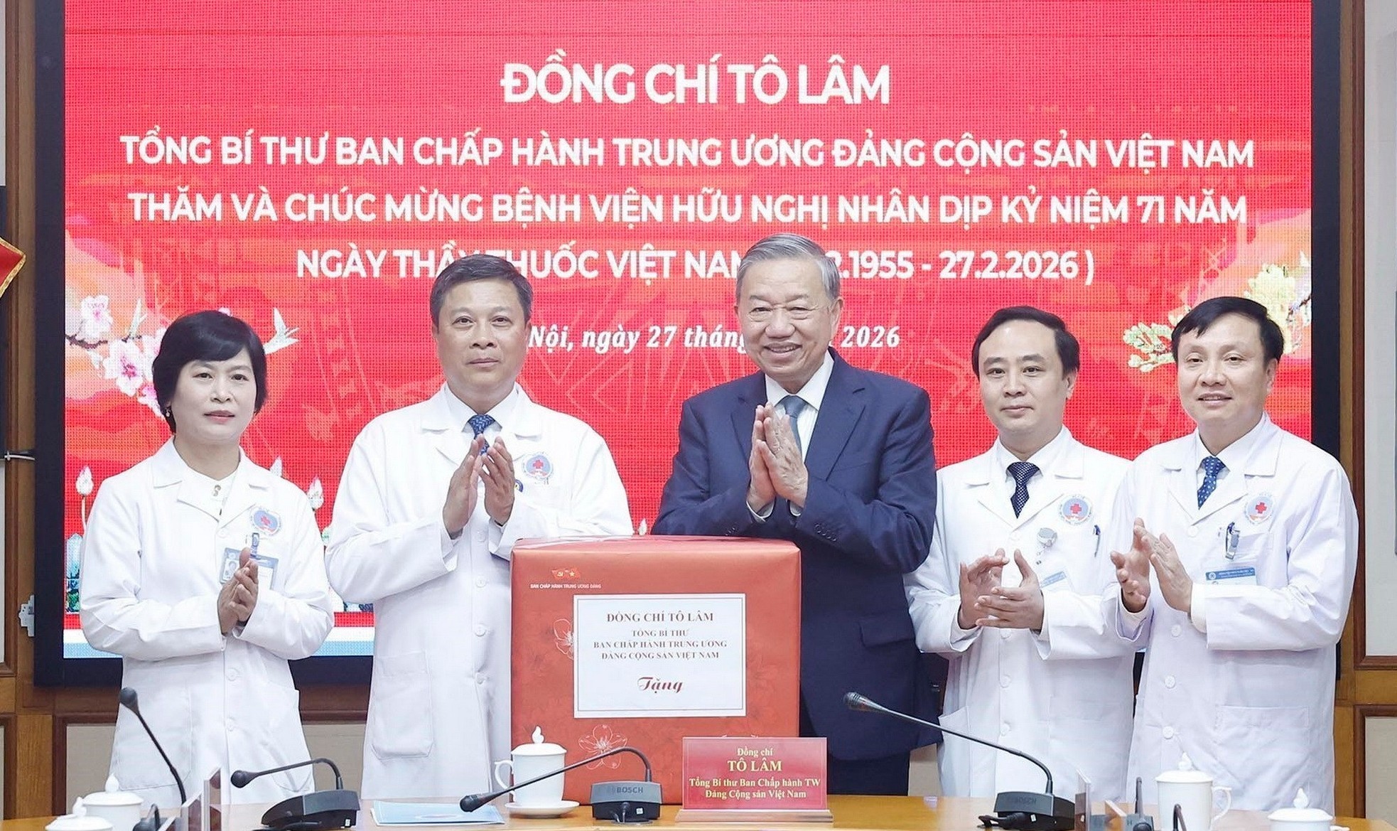 Toàn văn phát biểu của Tổng Bí thư Tô Lâm tại Bệnh viện Hữu Nghị ảnh 5