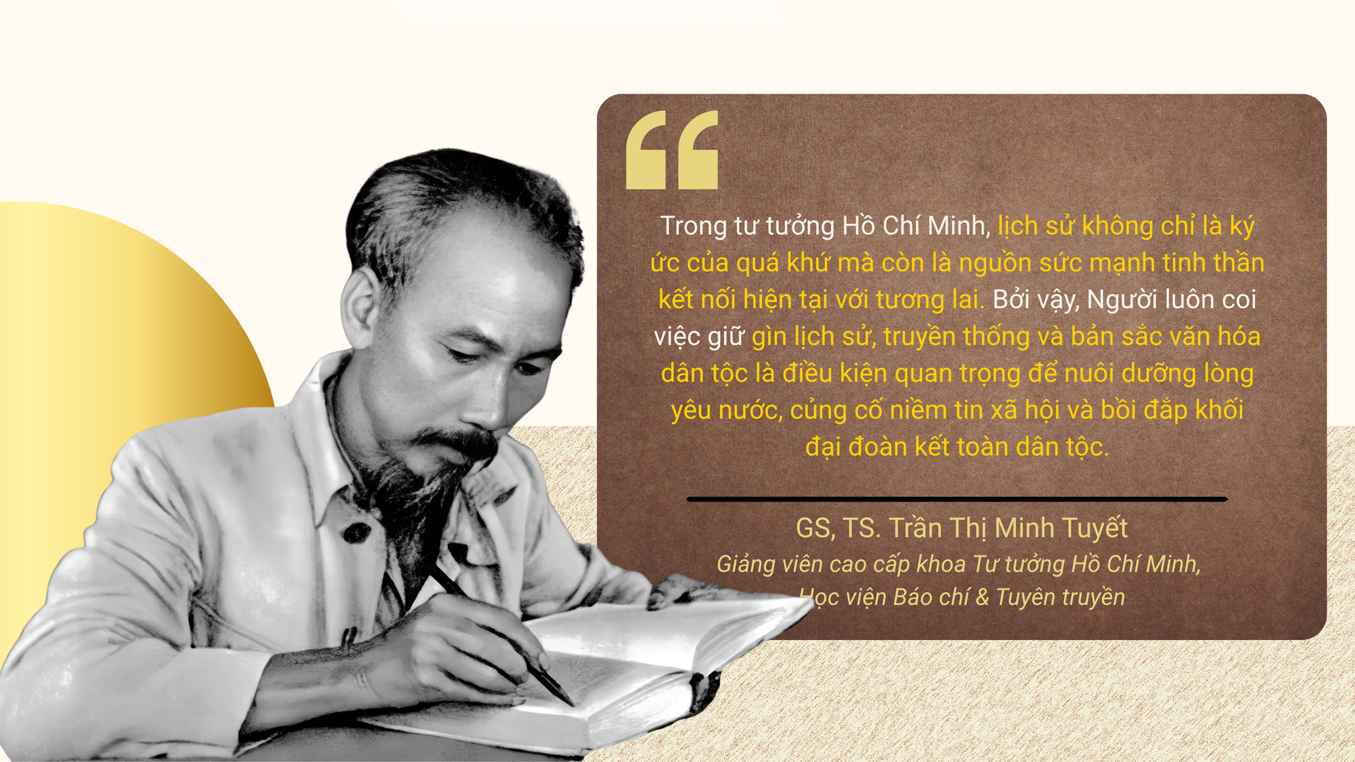 Giữ lửa văn hóa, đắp lũy đại đoàn kết - Kì 1: Từ mạch nguồn di sản Hồ Chí Minh đến văn hóa kiến tạo đồng thuận ảnh 2
