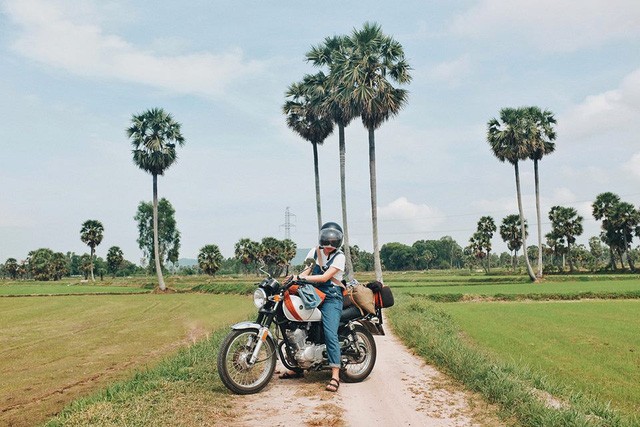 Nữ phượt thủ 9x gây 'sốt' với hành trình 45 ngày chạy xe máy xuyên Việt - ảnh 7