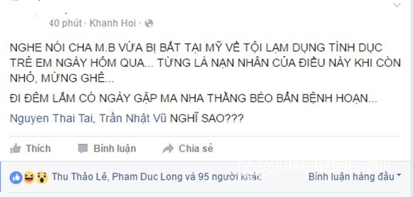 Gia đình xác nhận vụ danh hài Minh Béo bị bắt vì sàm sỡ trẻ em - ảnh 2