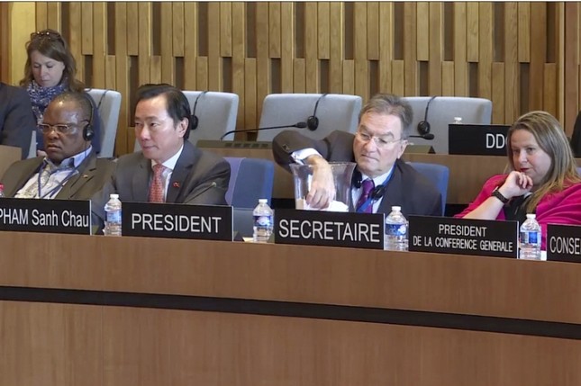 Đại sứ Phạm Sanh Châu: Tôi sẽ giúp UNESCO đoàn kết hơn - ảnh 4