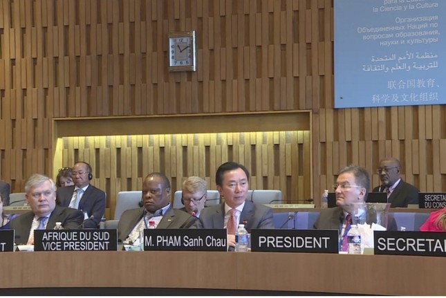 Đại sứ Phạm Sanh Châu: Tôi sẽ giúp UNESCO đoàn kết hơn - ảnh 5