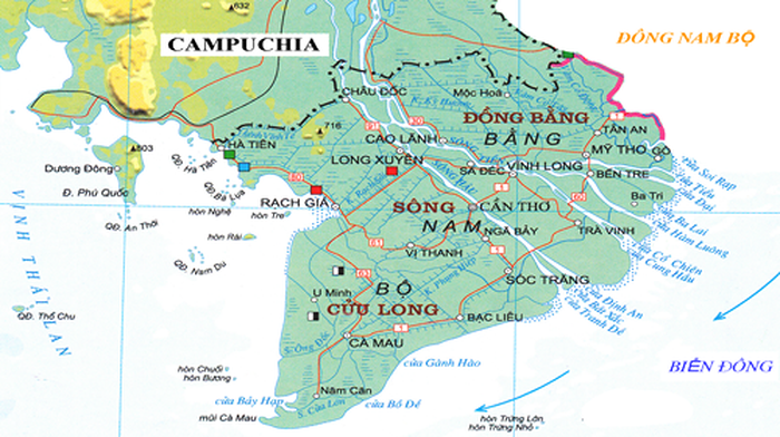 Đồng bằng sông Cửu Long gồm bao nhiêu tỉnh/thành?