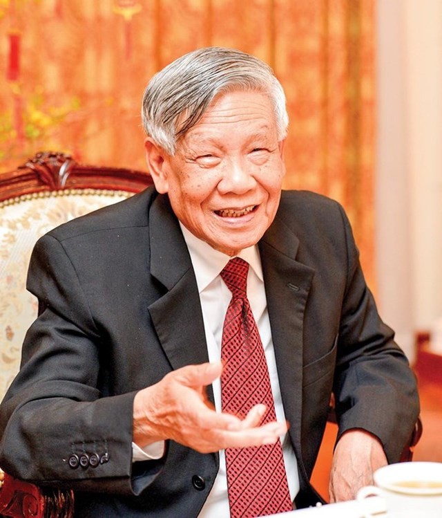 Nguyên Tổng Bí thư Lê Khả Phiêu (1931 - 2020). Ảnh: Thế Dũng.