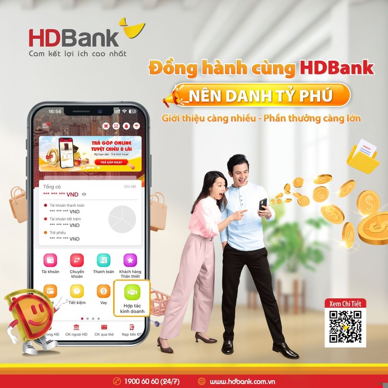 HDBank thưởng vàng SJC cho khách hàng sử dụng dịch vụ ảnh 1