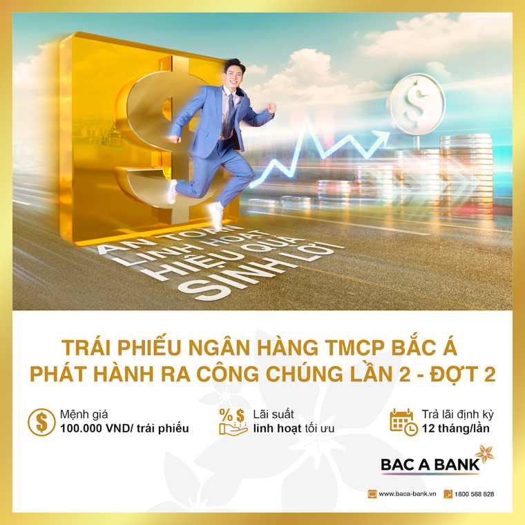 BAC A BANK phát hành 15 triệu trái phiếu đáp ứng nhu cầu thị trường cuối năm ảnh 1