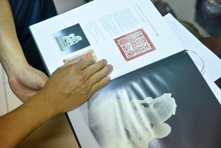 Bộ sưu tập ấn và kiếm vàng quý hiếm triều Nguyễn ảnh 1