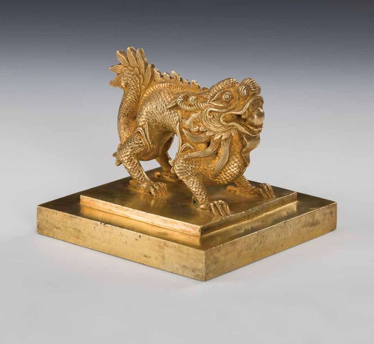 Bộ sưu tập ấn và kiếm vàng quý hiếm triều Nguyễn ảnh 5