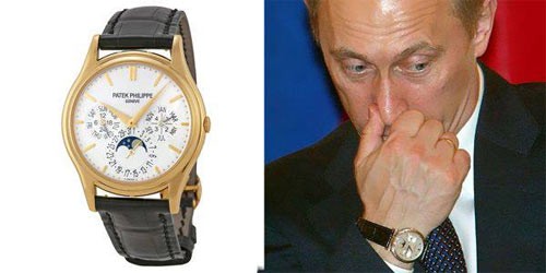 Nghệ thuật dùng đồ hiệu cực đắt đỏ của Tổng thống Nga Putin ảnh 6