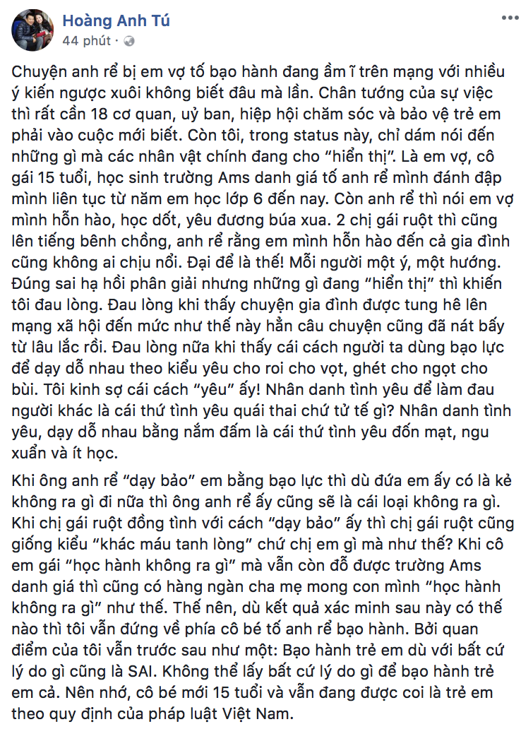 Vụ 'MC truyền hình bị tố bạo hành em vợ': Cơ quan chức năng vào cuộc ảnh 3