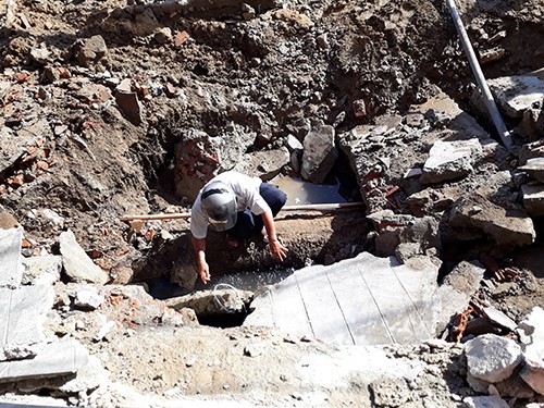 'Hố tử thần' rộng hơn chục mét ở Nha Trang ảnh 2