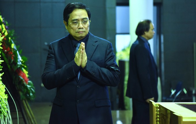 Hàng nghìn người tiễn đưa GS Phan Huy Lê ảnh 3