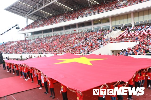 Khoảnh khắc ấn tượng lễ vinh danh những 'người hùng' ASIAD 2018 tại SVĐ Mỹ Đình ảnh 12