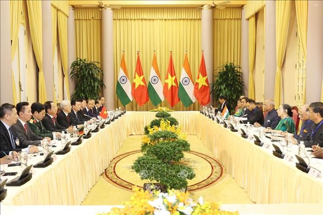 Tổng thống Ấn Độ kết thúc tốt đẹp chuyến thăm cấp Nhà nước tới Việt Nam ảnh 1