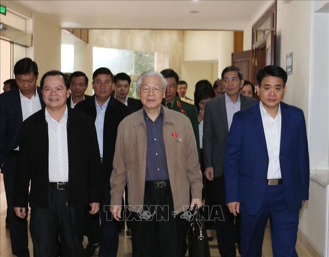 Tổng Bí thư, Chủ tịch nước tiếp xúc cử tri ảnh 2